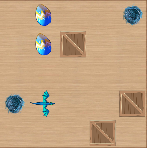 Screenshot of Discover Nest Eggs game